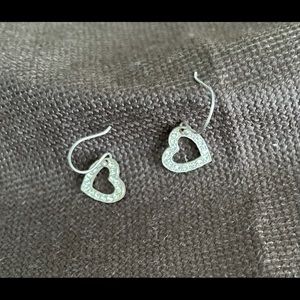 Silver Heart Earrings